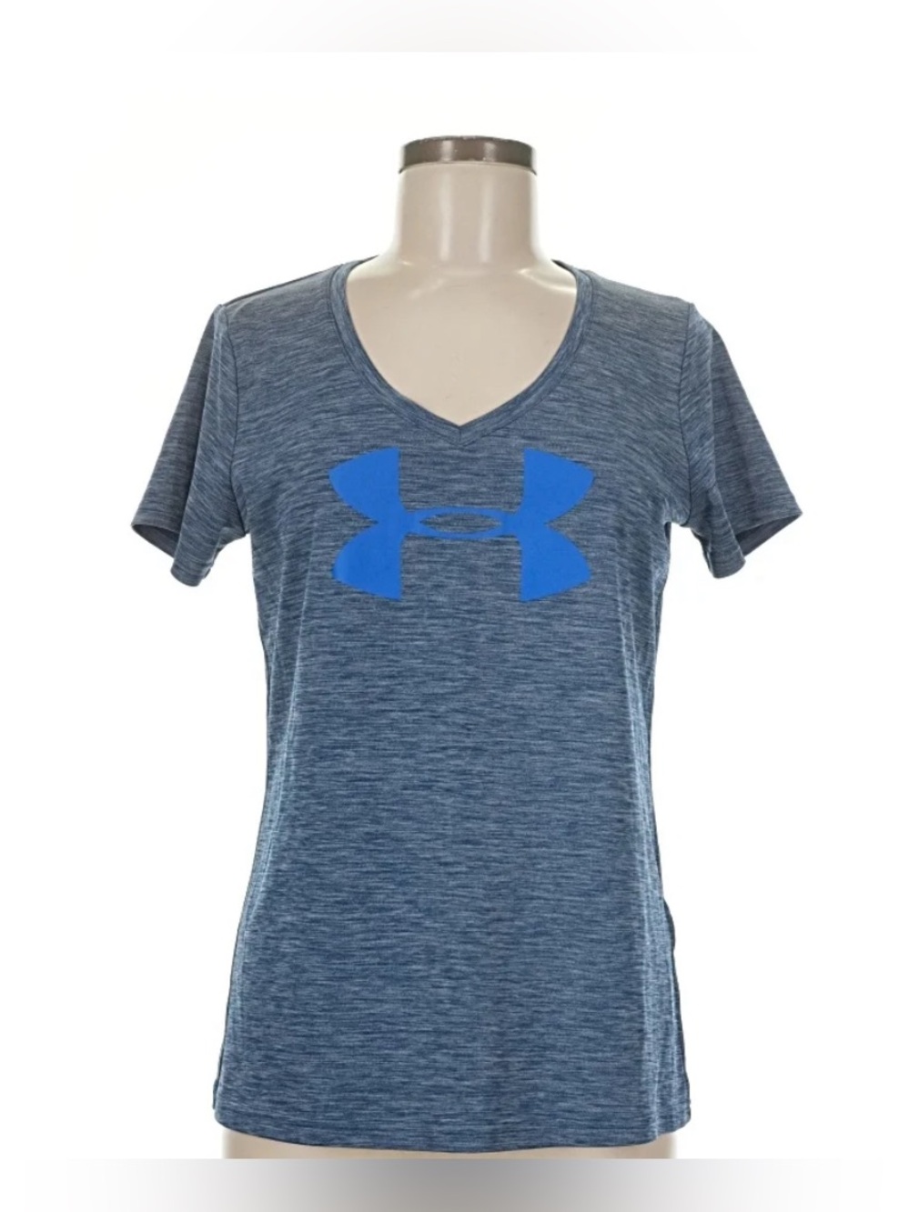 Under Armour Women’s Blue V-Neck Performance Tee, Sz: XS